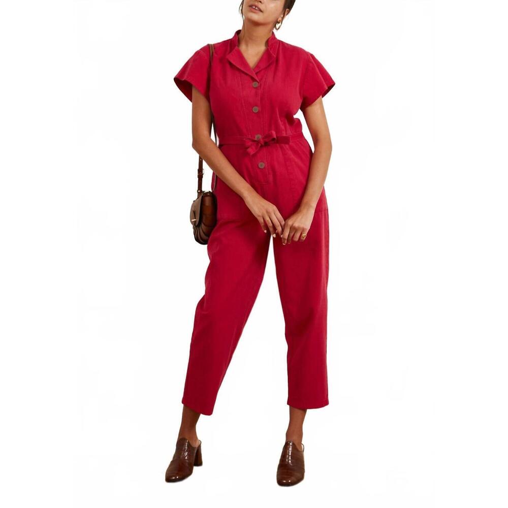 NEW LOUP sally jumpsuit in rose